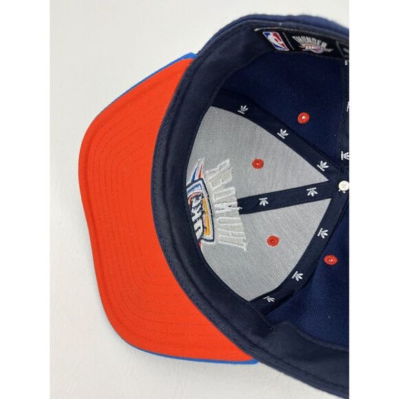 Oklahoma City Thunder OKC Adidas NBA Snapback Hat Cap - Picture 7 of 11